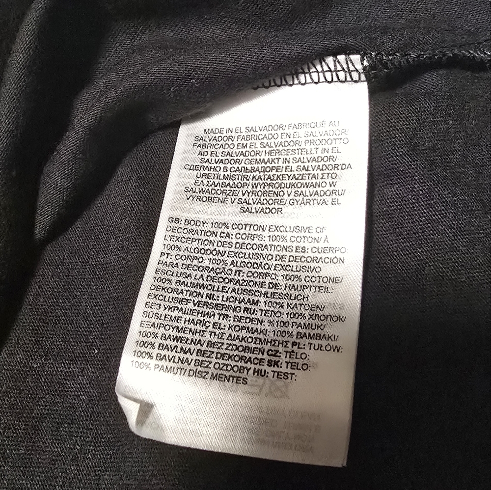 NWT The North Face Cotton Boys Graphic Tee NF0A8B1J4O91-M Black Size M (10) - Picture 9 of 10